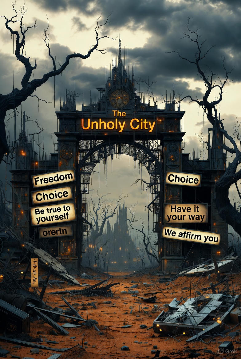 Unholy City Title